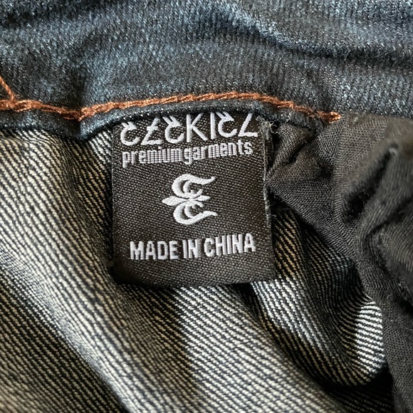 EZEKIEL 302 Straight Cut Blue Jeans 31 - Picture 6 of 12